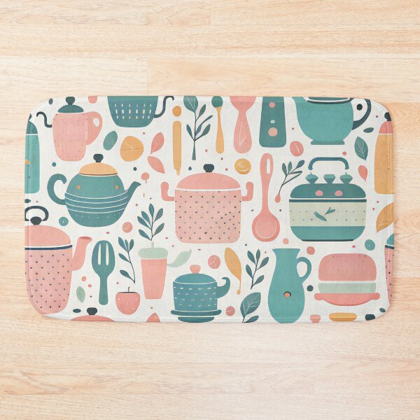 Item preview, Vibrant Utensil Pattern  designed and sold by Dreamy-Spirit.