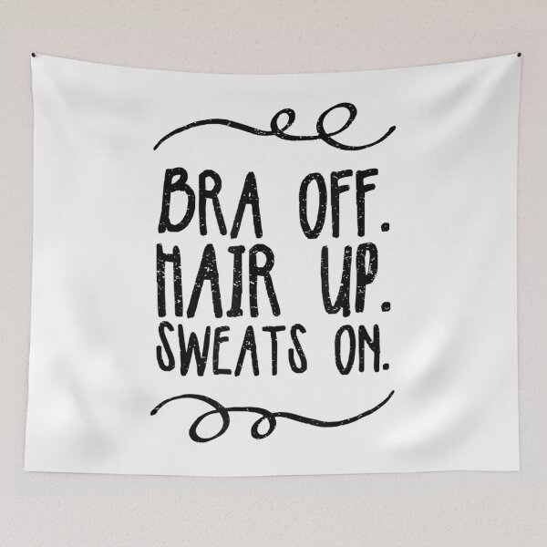 Item preview, Sweats On Vintage Text designed and sold by shifnycherylp.
