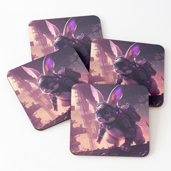 Item preview, Cyberpunk Rabbit designed and sold by RobertoGreen.