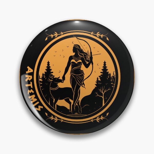 Item preview, Artemis of the Hunt - The Olympians (black) designed and sold by WennsdaysChild.