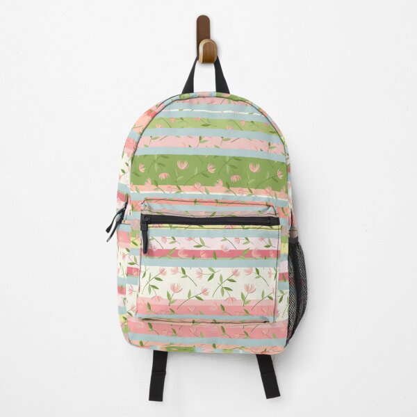 Item preview, Floral Stripes designed and sold by OranelloDesigns.