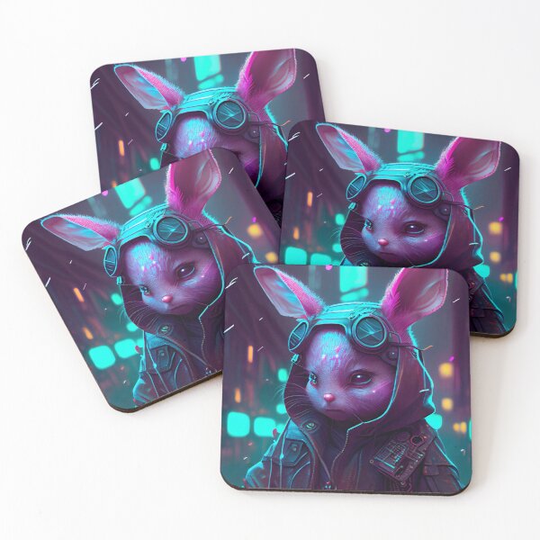 Item preview, Cyberpunk Rabbit 3 designed and sold by RobertoGreen.