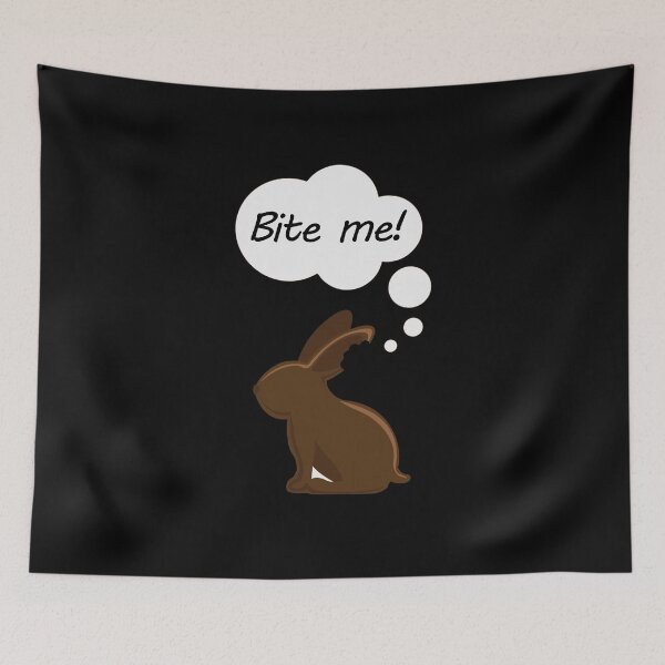 Item preview, Bite Me Funny Chocolate Bunny Easter   designed and sold by BUBLTEES.