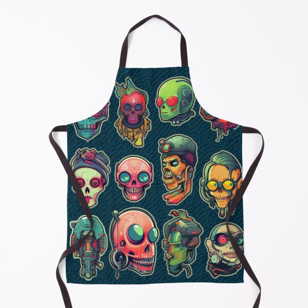 Item preview, Cyber Punk Zombies designed and sold by TheLaundryLady.