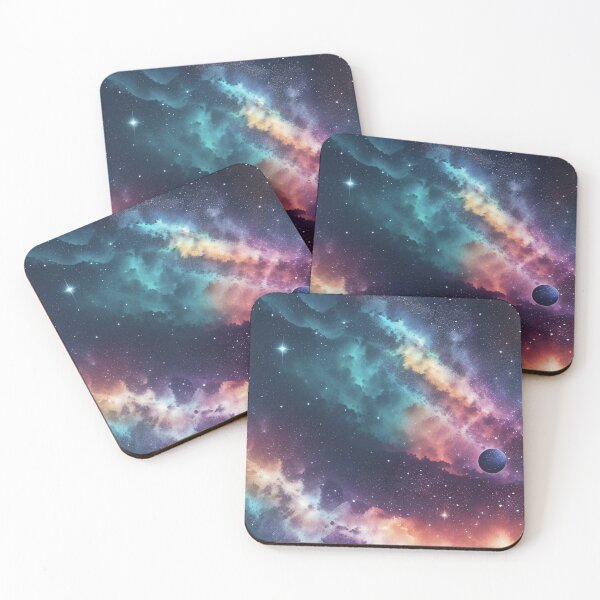 Item preview, Symphony of the Universe | Celestial Watercolor Art designed and sold by Polariszero.