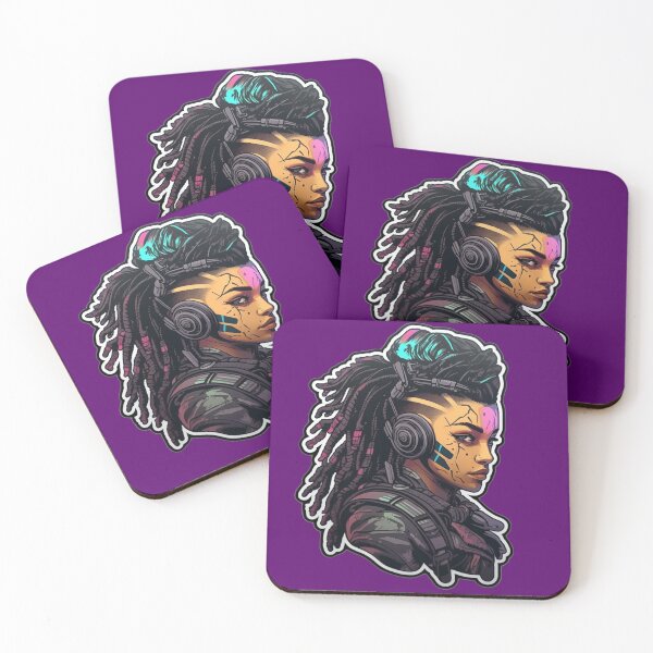 Item preview, Cyberpunk Dreads designed and sold by TellezStickers.