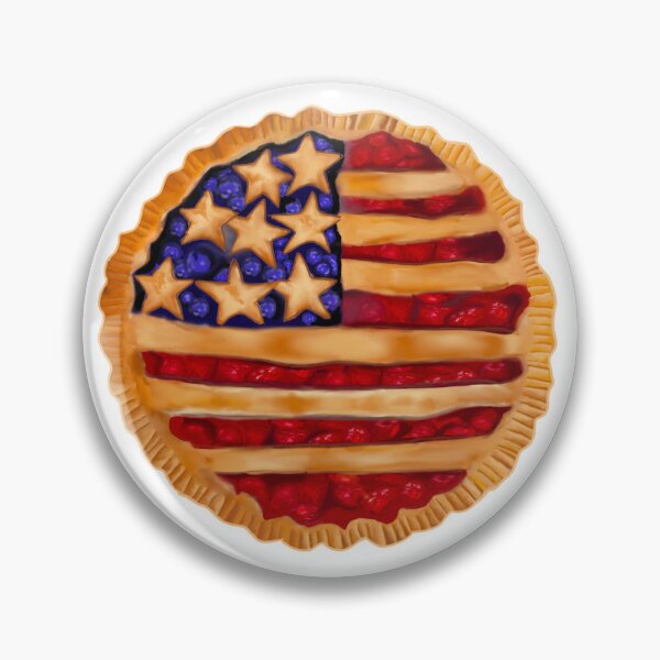 Item preview, American flag pie designed and sold by GibSpsr.