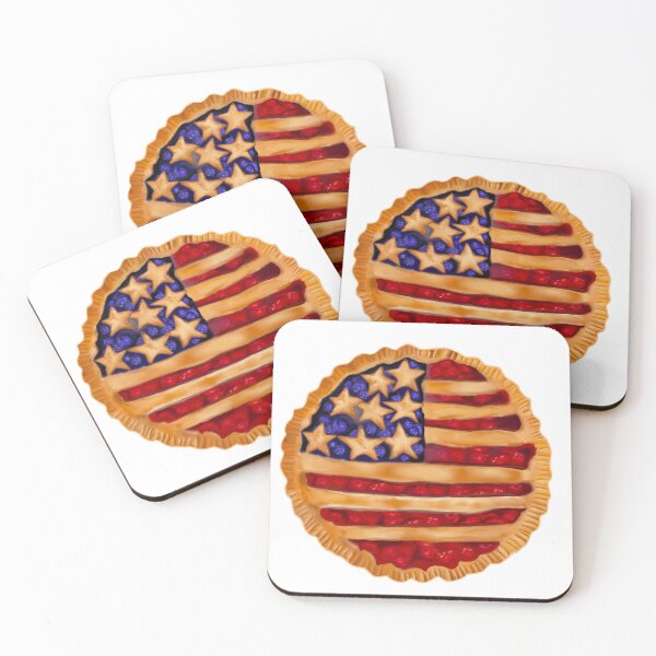 Item preview, American flag pie designed and sold by GibSpsr.