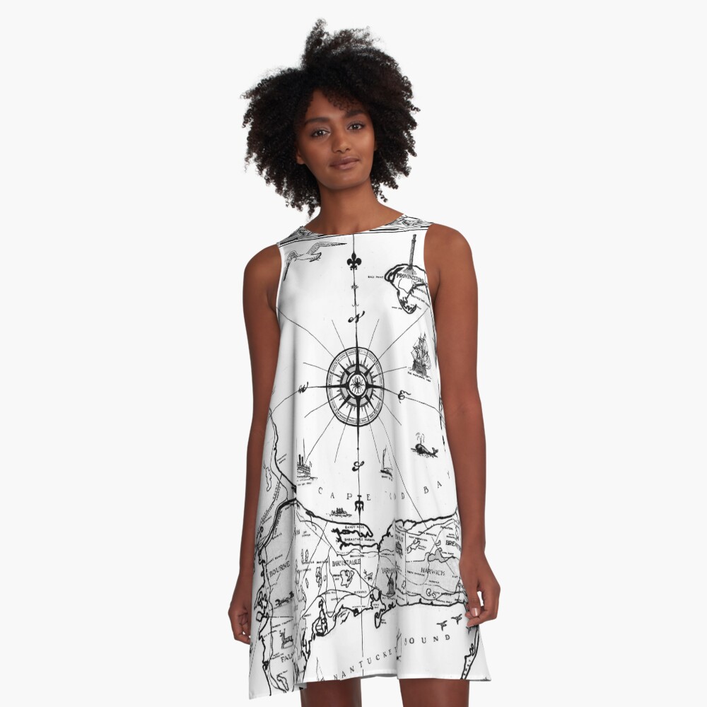 Item preview, A-Line Dress designed and sold by BravuraMedia.