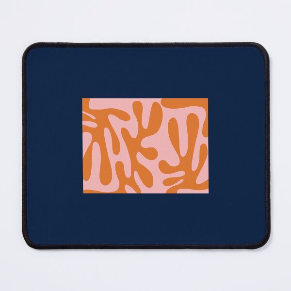 Item preview, Funky Cutouts Abstract Minimalist Pattern in Burnt Orange and Pink Active  designed and sold by khunerty4.