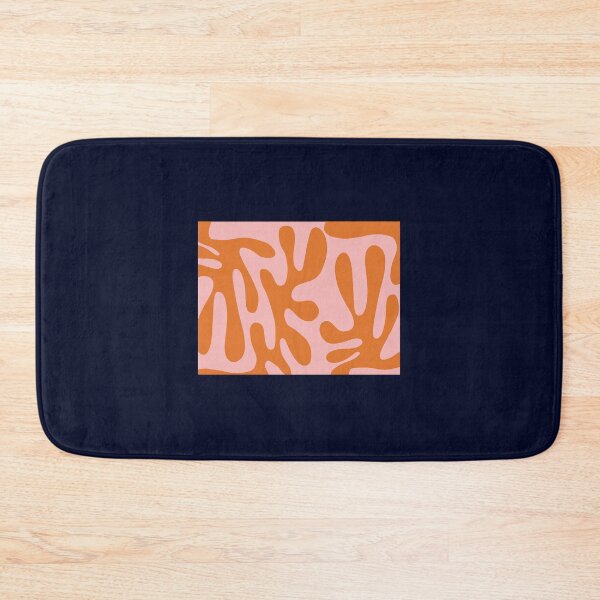 Item preview, Funky Cutouts Abstract Minimalist Pattern in Burnt Orange and Pink Active  designed and sold by khunerty4.