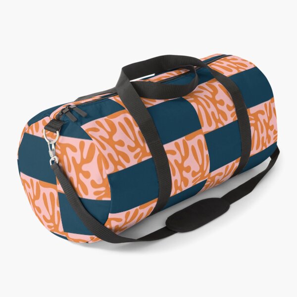 Item preview, Funky Cutouts Abstract Minimalist Pattern in Burnt Orange and Pink Active  designed and sold by khunerty4.