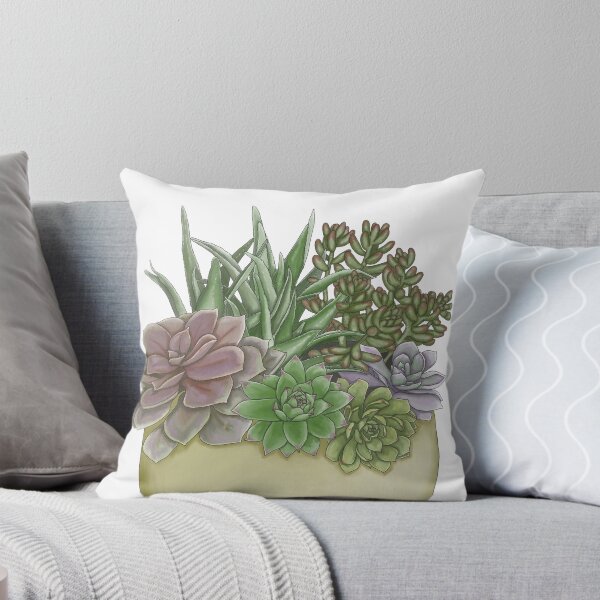 Aperçu de l'œuvre Succulentes créée et vendue par mintamoon.