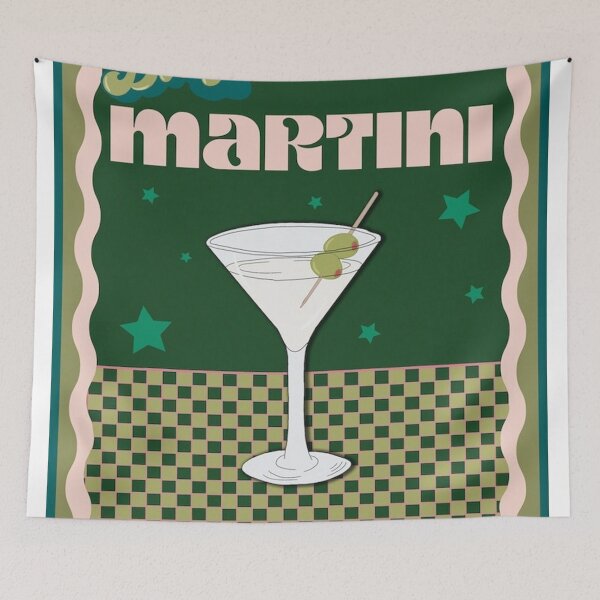 Item preview, Dirty Martini Poster designed and sold by zennaartis.