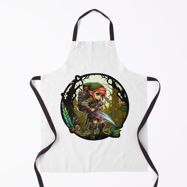 Item preview, Cartoon Elf Hunter designed and sold by Stickermagician.