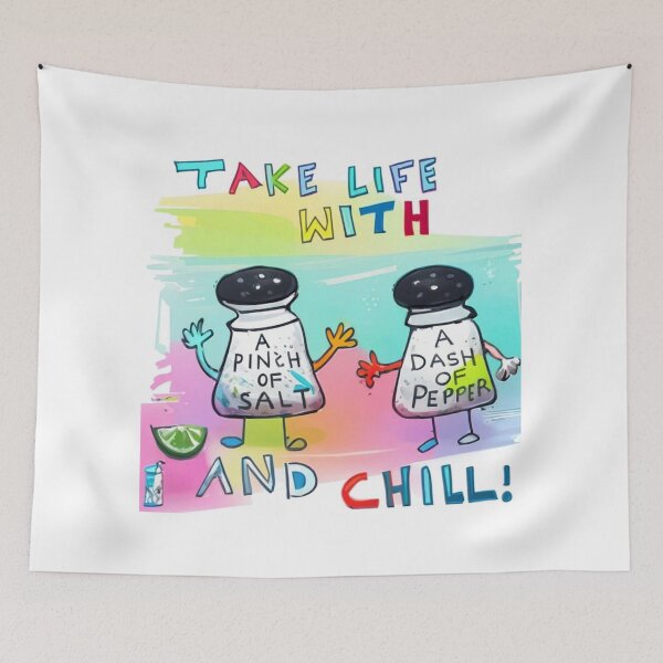 Item preview, Salt and Pepper designed and sold by DoodleManArt.