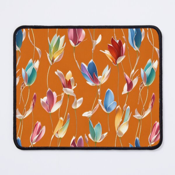 Item preview, Colorful and glossy flower patterns designed and sold by YPSimon.