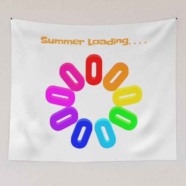 Item preview, Summer Loading . . . loading wheel icon designed and sold by Obawan.