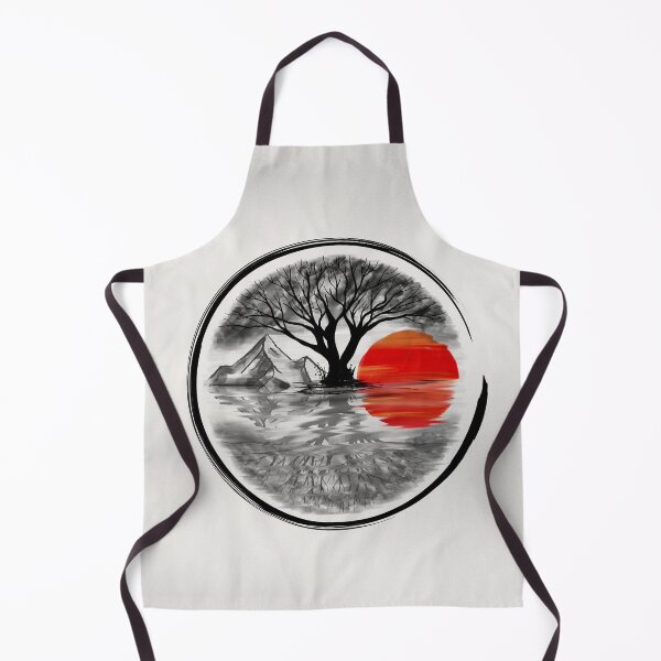 Item preview, Zen Enso Sunset designed and sold by k9printart.