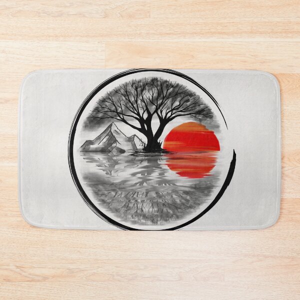 Item preview, Zen Enso Sunset designed and sold by k9printart.