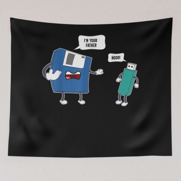 Item preview, Computer Engineering I'm Your Father No Floppy Disk designed and sold by Steven OReilly.