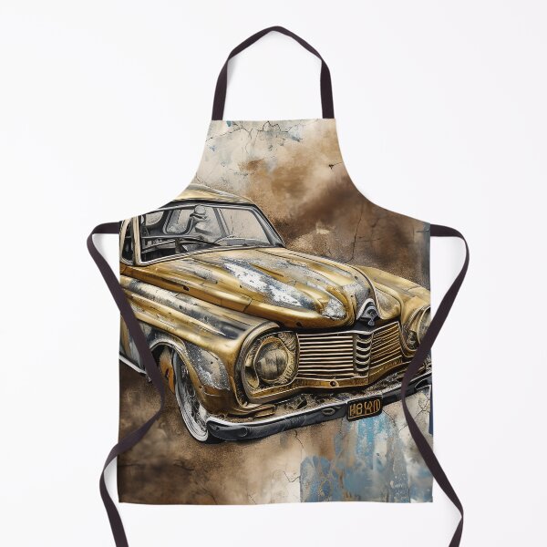 Item preview, Golden Vintage Car On Canvas designed and sold by Magnuna.
