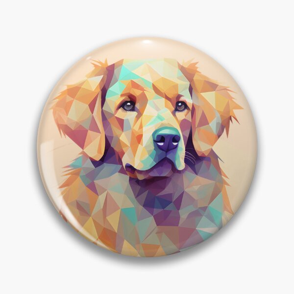 Item preview, Golden Retriever designed and sold by InkLines.