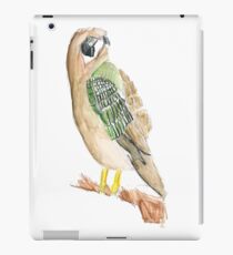 Brown & Green Bird iPad Case/Skin
