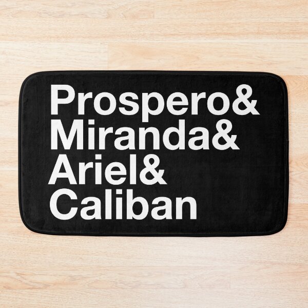 Item preview, Shakespeare The Tempest & List: Prospero & Miranda & Ariel & Caliban designed and sold by kierkegaard.
