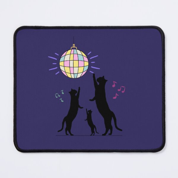 Item preview, disco cat designed and sold by lollprints.