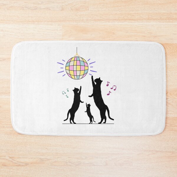 Item preview, disco cat designed and sold by lollprints.