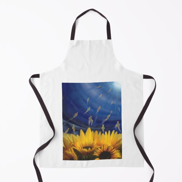 Item preview, Flag of Ukraine. The field, the sky and the storm that takes people's lives. Souls flying from the storm to the bright sky designed and sold by 7Woodhandmade.