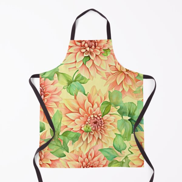 Item preview, Dahlia Watercolor Art - Floral Seamless Pattern designed and sold by Vicky021.
