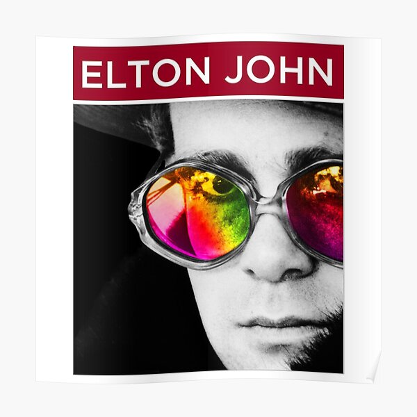 Shop Elton John Poster online