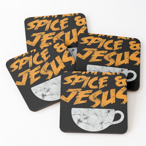 Item preview, Pumpkin Spice Latte Jesus Christ Christian Coffee  designed and sold by grekocicajs.