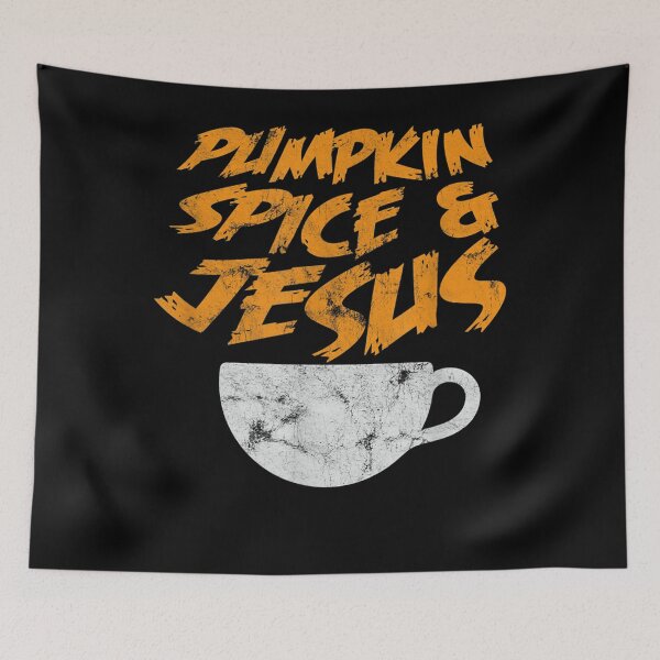 Item preview, Pumpkin Spice Latte Jesus Christ Christian Coffee  designed and sold by grekocicajs.