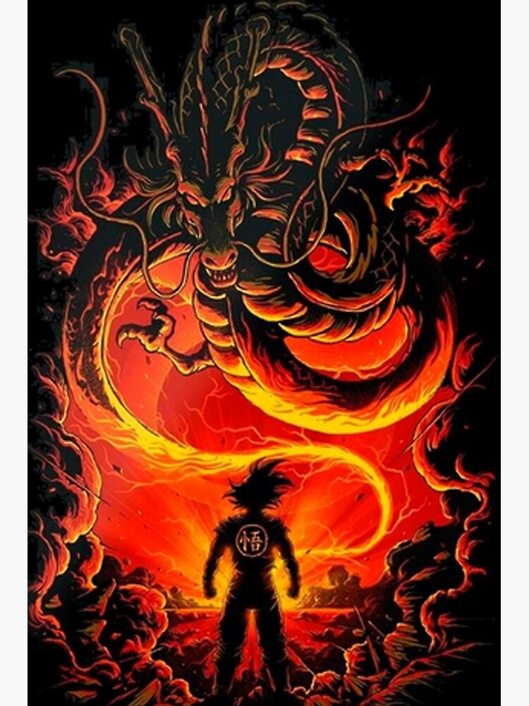 Art Poster Dragon fire