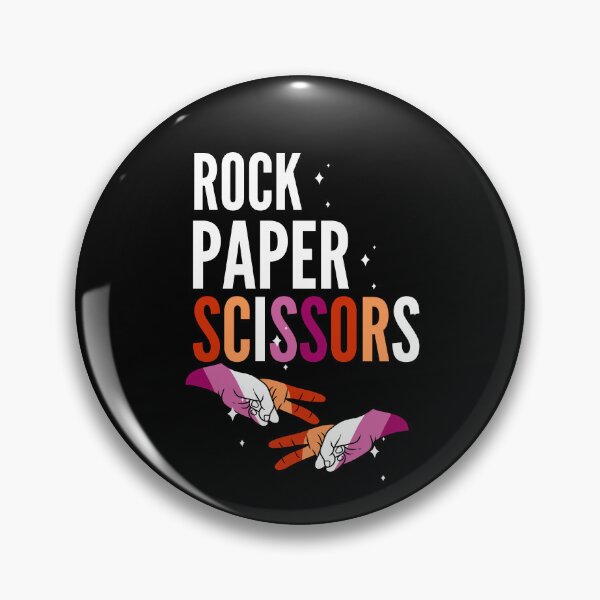Item preview, Rock Paper Scissors Lesbian LGBT Pride Lesbian designed and sold by Pubi.
