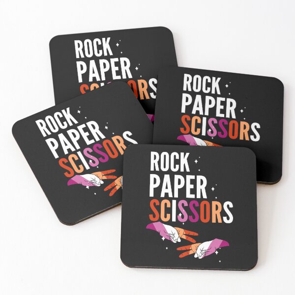 Item preview, Rock Paper Scissors Lesbian LGBT Pride Lesbian designed and sold by Pubi.