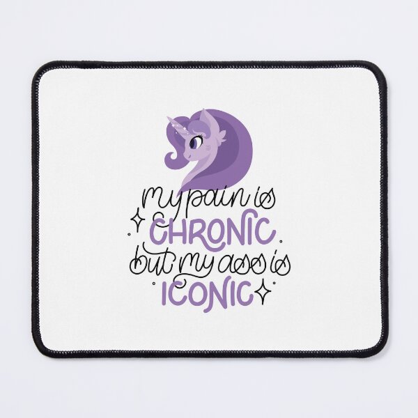 Item preview, Crescent City - My pain is chronic but my ass is iconic designed and sold by JunikStudio.