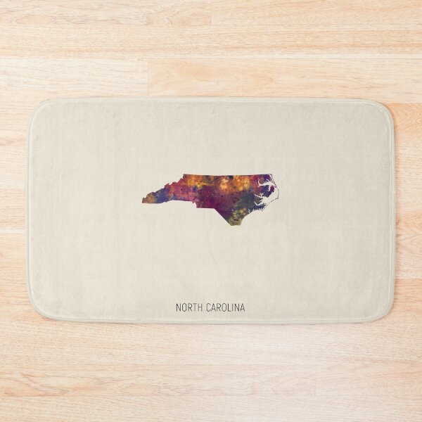 Item preview, North Carolina Watercolor Map designed and sold by ArtPrints.