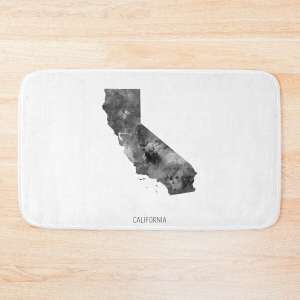 Item preview, California Watercolor Map designed and sold by ArtPrints.