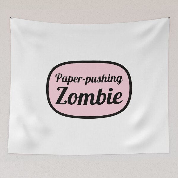 Item preview, Paper Pushing Zombie designed and sold by bettercolors.
