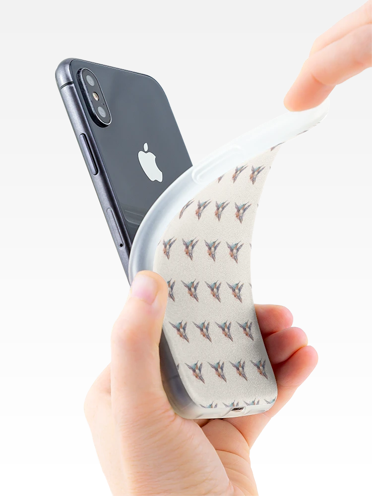 Thumbnail 4 of 5, iPhone Case, Hummingbird designed and sold by InkLines.