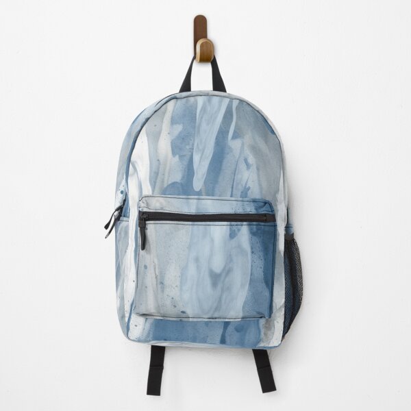 Item preview, Abstract Symphony: Mesmerizing Grey and Blue Paint Streaks designed and sold by aquinavortex.