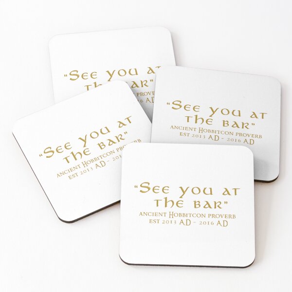 Item preview, Hobbitcon proverb designed and sold by casper-charmain.