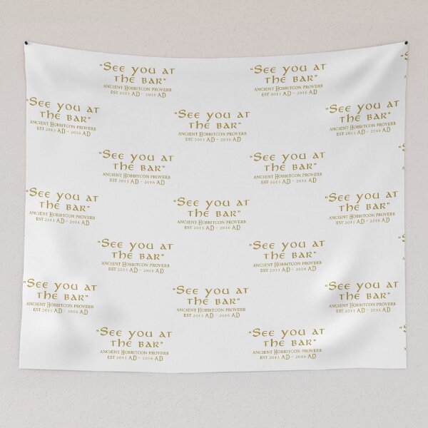 Item preview, Hobbitcon proverb designed and sold by casper-charmain.