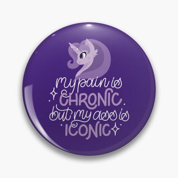 Item preview, Crescent City - My pain is chronic but my ass is iconic - Dark designed and sold by JunikStudio.