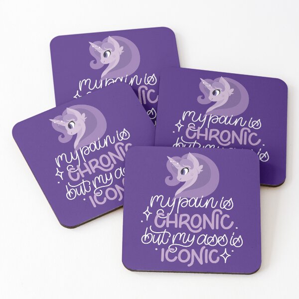 Item preview, Crescent City - My pain is chronic but my ass is iconic - Dark designed and sold by JunikStudio.