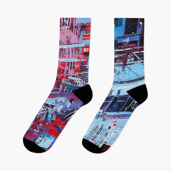Item preview, Shibuya Tokyo Japan Subway Entrance Glitch Art Shibuchika Underground City (しぶちか) designed and sold by glitchhub.